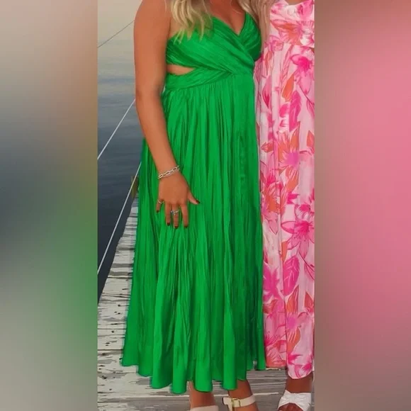 Astr | Dresses | Astr Green And Pink Sundress Sleeveless Formal Dress | Poshmark Astr | Dresses | Astr Green And Pink Sundress Sleeveless Formal Dress | Poshmark